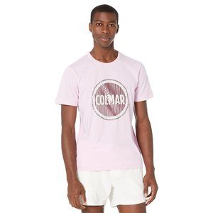 COLMAR 3-D Print Short Sleeve Jersey T-Shirt Jelly Bean 2XL